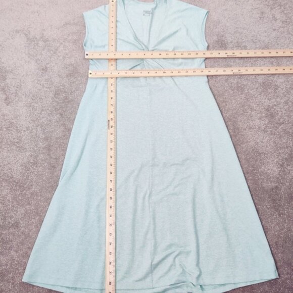 Patagonia Womens Seabrook Bandha Dress in Teal Size Medium - Picture 4 of 5